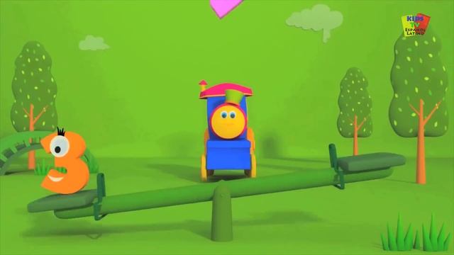 Bob el tren en español canciones de los niños | BOB Y SU CANCIÓN ABC DE LOS ANIMALES EN INGLÉS смотреть онлайн