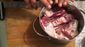 Пузанина засоленная в горячем рассоле