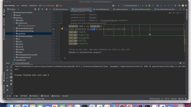 Java Collections Part - 1 смотреть онлайн