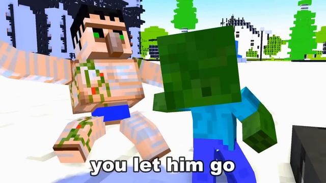 Monster School - HEROBRINE : Minecraft Animation смотреть онлайн
