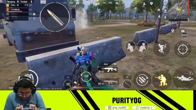 PuRityOG BGMI LIVE STREAM || RANK PUSH || BOOM BAAM ! смотреть онлайн