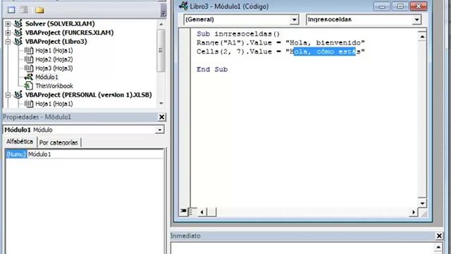 Activecell en excel смотреть онлайн