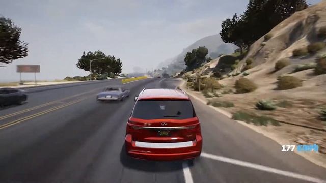 Infinity QX 80 300 HP - GTA 5 DRIVE смотреть онлайн