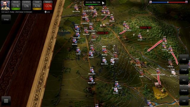 Ultimate General: Gettysburg за Конфедерацию part 4 (Победа) смотреть онлайн
