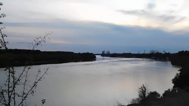 Красивый закат на Копаной Балке в Измаиле! смотреть онлайн
