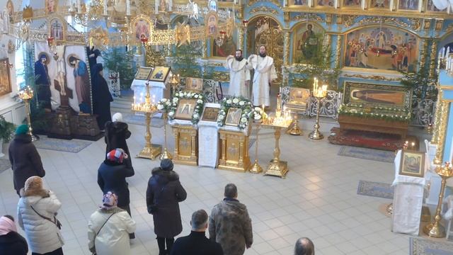 Божественная литургия на память преподобного Корнилия Крыпецкого 10 января 2021 г. смотреть онлайн