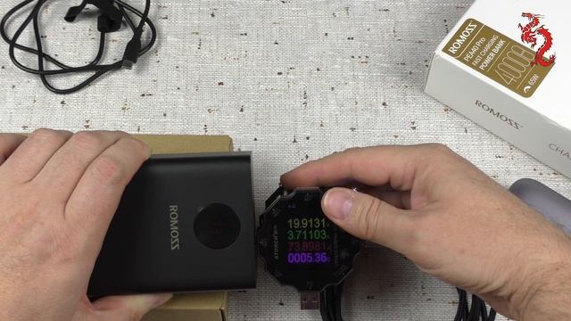 ROMOSS PEA40 Pro PD65W 40000mAh //БОГАТЫРСКИЙ Power банк на 65ватт смотреть онлайн