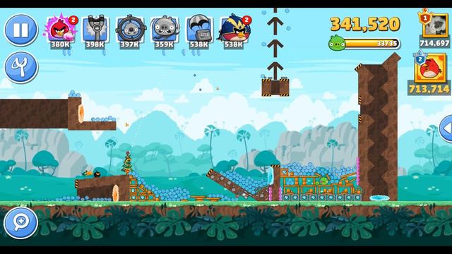 Angry Birds Friends Level 10 Tournament 1192 Highscore POWER-UP walkthrough смотреть онлайн