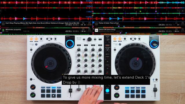 PRO DJ DOES INSANE 4 DECK MIX ON WHITE FLX-6 | DJ Carlo Atendido смотреть онлайн