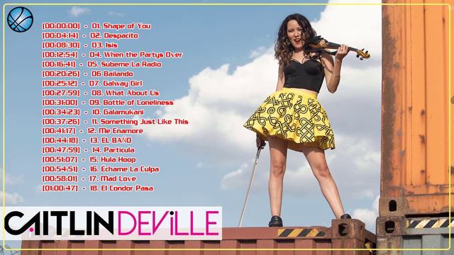 The Very Best Violin Of Caitlin De Ville - Caitlin De Ville Greatest Hits Full Album 2020 смотреть онлайн