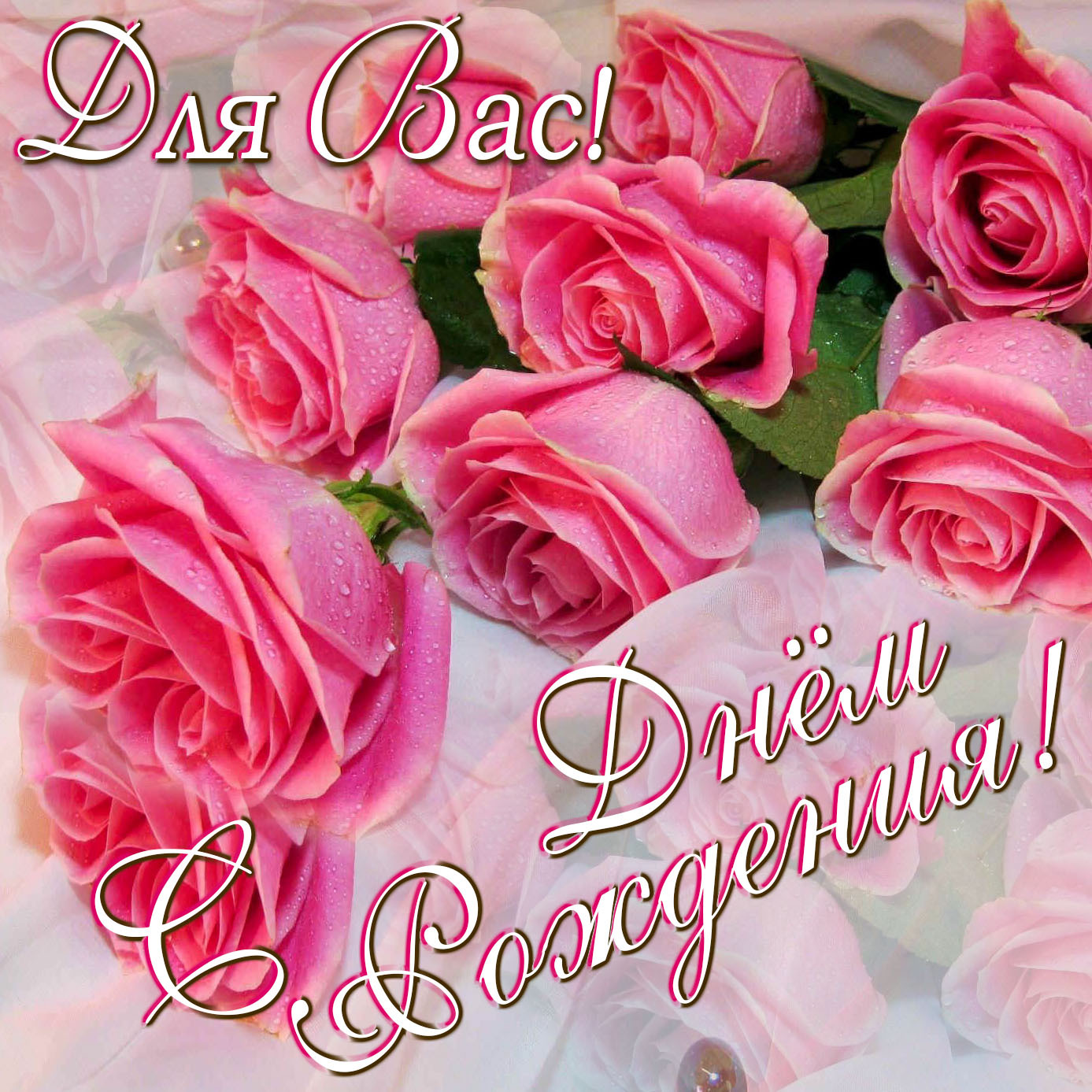 С Днем рождения Женщине! Очень красивая музыкальная Видео открытка Поздравление с Днем Рождения смотреть онлайн