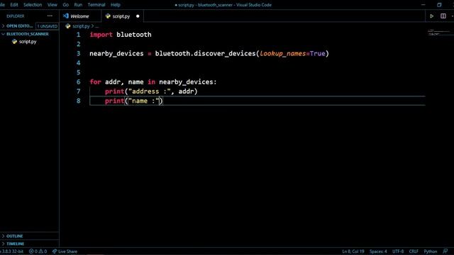 Create A Bluetooth Scanner With Python смотреть онлайн