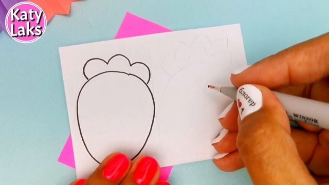 ?Бумажный ВЕЕР/?Бумажный Веер Своими Руками/?Летние Поделки смотреть онлайн