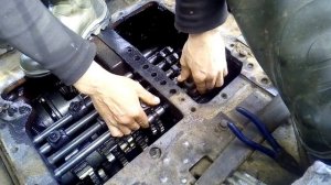 Ремонт вилки реверса трактор т-40 "3"