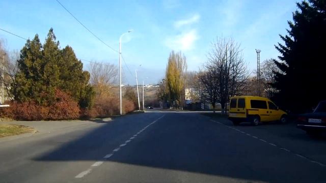 Тёплый день середины ноября. Проедем по г.Ставрополю и г.Михайловску. Ташлянский мост. смотреть онлайн