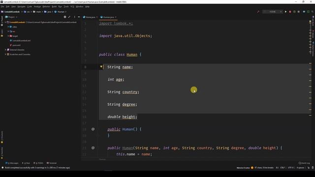 Cleaner and Shorter Java Code with Project Lombok Library (Part 2) смотреть онлайн