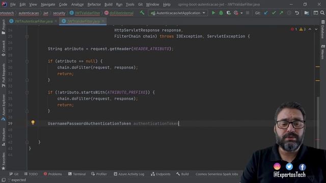 PARTE 3 | COMO CRIAR UM TOKEN JWT COM JAVA, SPRING BOOT, SPRING SECURITY E AUTH0 | API REST смотреть онлайн
