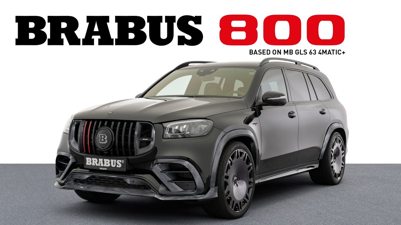 BRABUS GLS800 - Super Sport 2023 г.в.(Интерьер и экстерьер) Обзор Немецкого внедорожника. смотреть онлайн
