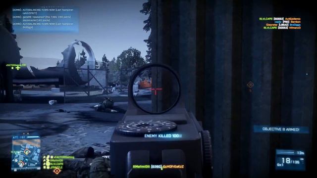 G36C Controlled Chaos - Squad Up (Battlefield 3 Gameplay/Commentary) смотреть онлайн