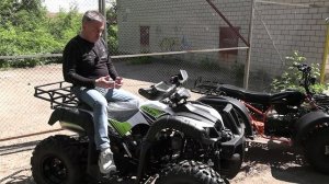Сравнение ATV Механик 3 и китайского ATV со сходным двигателем.