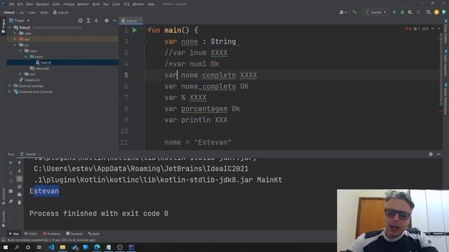 Programação Básica - Kotlin - Aula 2 - Criação de Variáveis смотреть онлайн