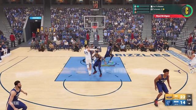 TRYING FOR QUINTUPLE-DOUBLE WITH BRIDGES! NBA 2K23 My Career (2-Way Inside Out Scorer) смотреть онлайн