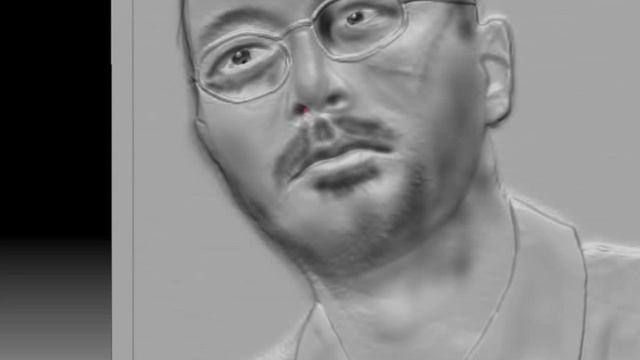 ZBrush Pen sketch (3x speed) смотреть онлайн