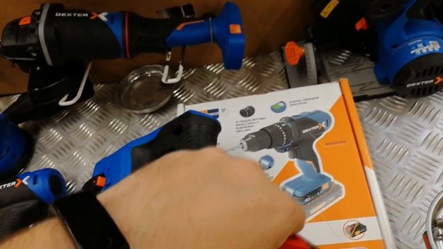Аккумуляторный инструмент DEXTER 20V. Обзор всей линейки. смотреть онлайн