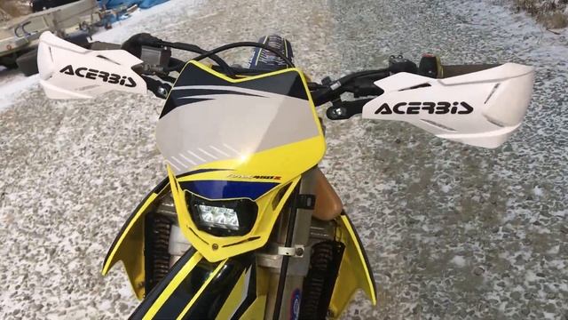 Видео запуска Suzuki RMX 450 F смотреть онлайн