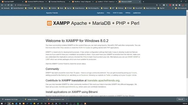 XAMPP WORDPRESS WINDOWS 10 INSTALLATION смотреть онлайн