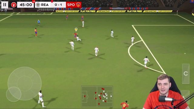 Dream League Soccer 2022 - Обзор Лучшего Симулятора Футбола на Андроид смотреть онлайн