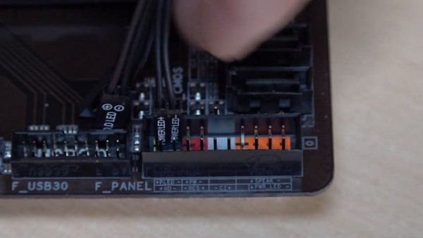 Подключение передней панели корпуса к материнской плате (кнопки включения, провода к Front Panel)?