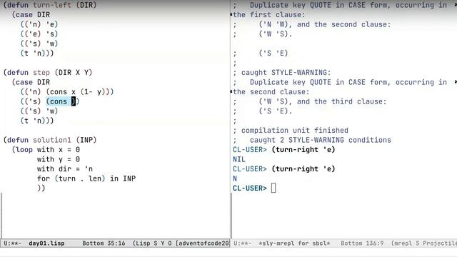 Решаем Advent of Code 2016 на Common Lisp: Задача дня №1 смотреть онлайн