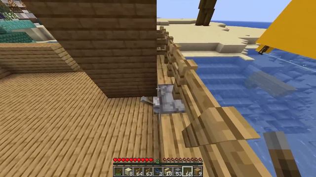 TRAPPED on a DESERTED Island in Minecraft! смотреть онлайн
