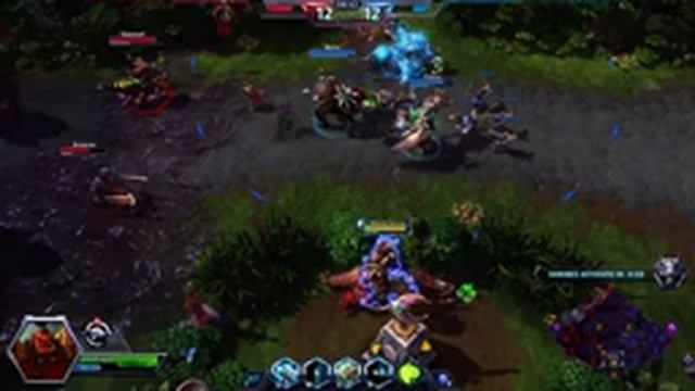 Heroes of the Storm - Melee Practice with Butcher and Green (Red) Jesus смотреть онлайн