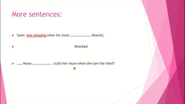 Monday4/5, 1.class, 7th grade, English, Simple Past - Past Continuous смотреть онлайн