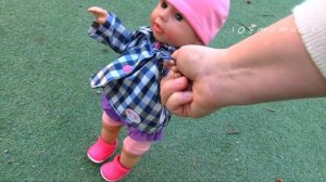 Беби Аннабель Ходит Прогулка На детской Площадке Куклы Пупсики Мультик