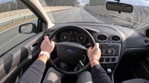 ТЕСТ ДРАЙВ 18 ЛЕТНЕГО ФОРД ФОКУС-2(1.6 100 Л.С.)ОБЗОР/ДИЗАЙН/ВОЖДЕНИЕ ОТ ПЕРВОГО ЛИЦА