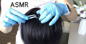 АСМР Осмотр, массаж и причесывание головы | ASMR SCALP EXAM | тихий шепот | осмотр кожи головы