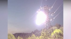 Короткое замыкание на ЛЭП 110 кВ