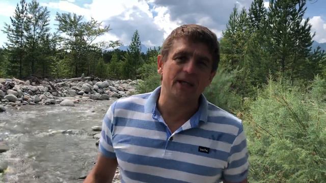 Красоты Тункинской долины показывает наш организатор Крылепов Сергей. Горы Саяны. Лето. Природа смотреть онлайн