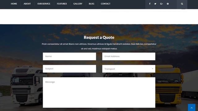 Pifour - Logistic and Transportation WordPress Theme смотреть онлайн