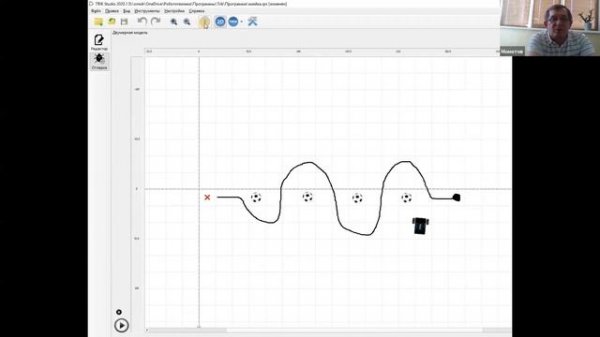 Программирование на Python в TRIK Studio