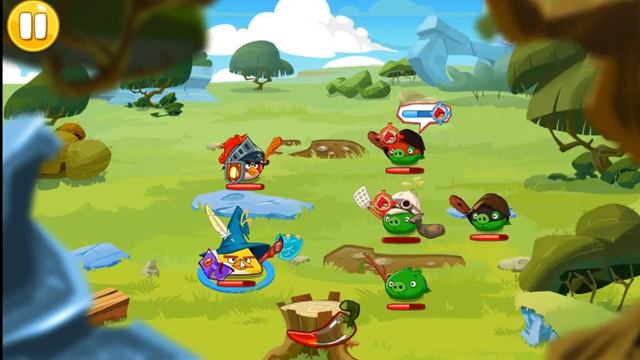 ANGRY BIRDS EPIC: Cobalt Plateaus 2 - 4 piggi Walkthrough for iPhone / iPad / Android смотреть онлайн