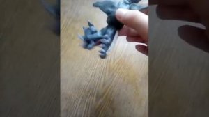 Ну я лепка из пластилина мистер кусака мозазавр!!!