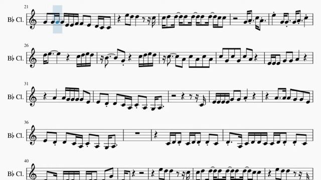 Clarinet Sheet Music: How to play Lavender Haze by Taylor Swift смотреть онлайн