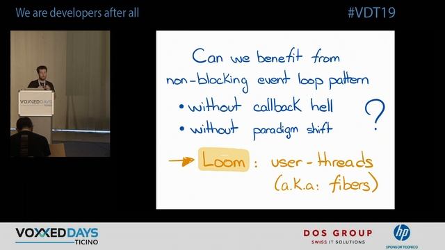 [VDT19] Untangled: Sneak peek at Project Loom by Arnaud Bos смотреть онлайн