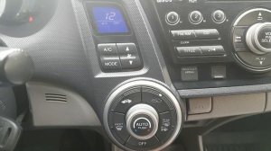 Скрытое меню климата Honda Insight.mp4