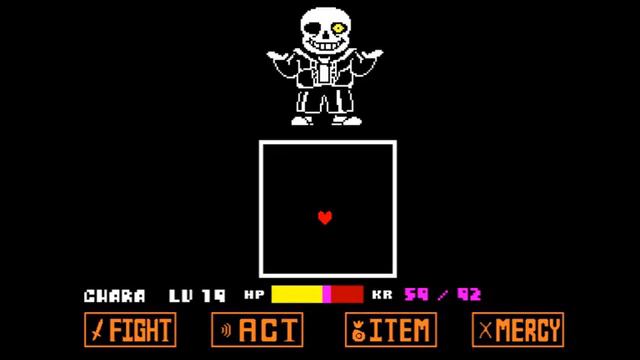 (Sans Simulator Custom Attack) Back to the Bones смотреть онлайн