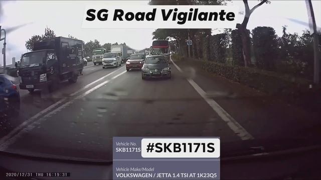 31dec2020 cte phv #SKB1171S vw jetta Driving on the shoulder of an expressway смотреть онлайн